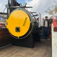 کارواش بخار افقی ۳۵۰ لیتری به بالا خشکشویی|ماشین‌آلات صنعتی|خاوران, |دیوار