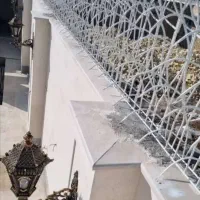 نرده حفاظ محافظ دیوار شاخ گوزنی دزدگیر|خدمات پیشه و مهارت|خمینی‌شهر, |دیوار
