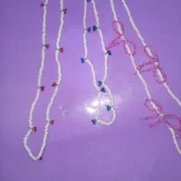 گردنبند های مرواریدی گیلاس - بلوبری - پاپیون