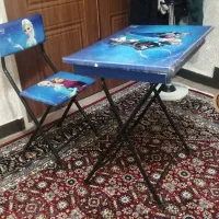 میز تحریر و صندلی دخترانه