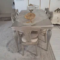 میز غذاخوری 6 نفره|میز و صندلی غذاخوری|سلماس, |دیوار