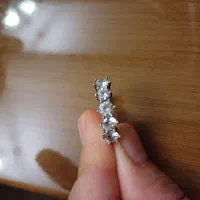 انگشتر نقره ۵ نگین اصل