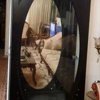 بوفه چوبی دو در