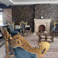 مبلمان ۹ نفره سلطنتی به همراه ناهارخوری ۸ نفره