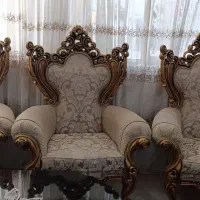 مبلمان سلطنتی در حد نو|مبلمان خانگی و میز عسلی|بروجرد, |دیوار