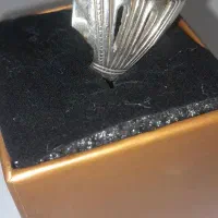 انگشتر فیروزه نقره .و برنجه سنگ سلیمانی|بدلیجات|سقز, |دیوار