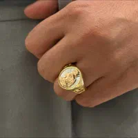 مفقودی انگشتر طلا