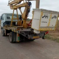 جرثقیل بالابر ۱۴ متری لجور هیدرولیک