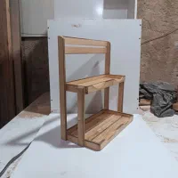 استند چوبی جا ادویه نظم دهنده بانکه بار کافه بار|صنایع دستی و سایر لوازم تزئینی|قم, بیانی|دیوار