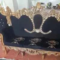 مبلمان ۹ نفره با میز عسلی