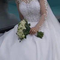 اجاره و فروش لباس عروس تاپلکس مزون دوزی شده