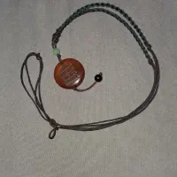 گردن بند سنگ عقیق پولکی