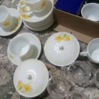 فنجان نعلبکی وقندد ان آرکوپال اصل سوگا اصل ژاپن
