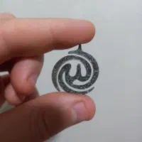 پلاک گردنبند الله فیروزه