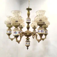 لوستر و جفت دیوارکوب آنتیک و قدیمی خاص