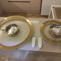 لوستر تک حلقه ۶۰ و ۴۰سانتی نو|لوستر و چراغ آویز|رشت, شهرک شهید رجایی|دیوار