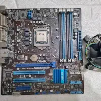 مادبورد به همراه cpu و فن