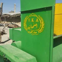 کمباین پاک کنی و گاو آهن در حد نو