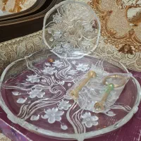 میوه و شیرینی خوری دو طبقه اصل والتر گلاس آلمان|ظروف سرو و پذیرایی|تهران, اکباتان|دیوار