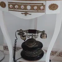 تلفن چوبی سلطنتی و میزتلفن