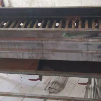 منقل گازی استیل سه 3 شعله حرفه ی