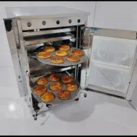 تنور درب شیشه ای