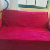 مبل تخت شو دونفره تمیز در حد نو