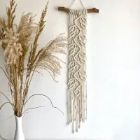 دیوارکوب مکرومه|صنایع دستی و سایر لوازم تزئینی|قزوین, |دیوار