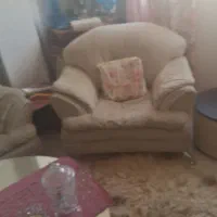 مبل نیم ست راحتی با اسکلتی سالم