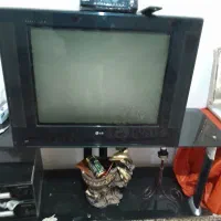 باسلام یک عدد تلویزیون میز دستگاه کامل