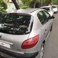 206تیپ 2مدل 84 کارکرد 302هزار