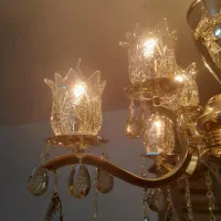 لوستر اب طلا|لوستر و چراغ آویز|اراک, |دیوار