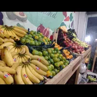 قفسه چوبی میوه فروشی