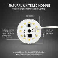چیپ وارداتی لامپ ال ای دی ۱۲ وات بسته ۱۰ عددی|لامپ و چراغ|اهواز, کیان اباد|دیوار