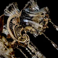 لوستر ظریف با اقساط 18ماهه|لوستر و چراغ آویز|تبریز, |دیوار