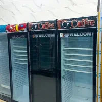 یخچال ایستاده مشکی طلایی|فروشگاه و مغازه|قم, نوقطار|دیوار