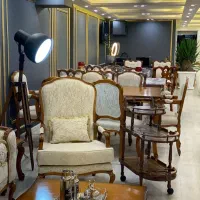 سرویس مبل کویین و ناهارخوری ۸نفره آماده تحویل|مبلمان خانگی و میز عسلی|تهران, اوقاف|دیوار