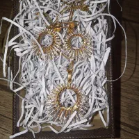 نیم ست برنج طرح خورشید