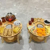 میز قلیان چندکاره و تخت سنتی|مبلمان خانگی و میز عسلی|اصفهان, شاهزید|دیوار