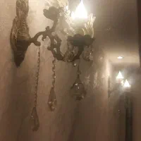 لوستر.|لوستر و چراغ آویز|شهر ری, اقدسیه|دیوار