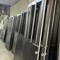 درب آهنی انباری خرپشته ورق سبک کد 65 حفاظدار|مصالح و تجهیزات ساختمان|تهران, شهرک ابوذر|دیوار