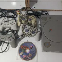 کنسول بازی پلی استیشن ۱ اصلی همراه ۴دسته