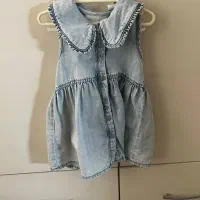 پیراهن جین دخترانه