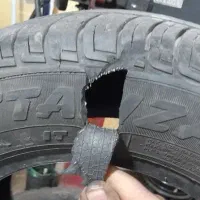 ترمیم پارگی لاستیک و  پنچر گیری