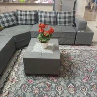 مبل راحتی ۷نفره ال|مبلمان خانگی و میز عسلی|تهران, افسریه جنوبی|دیوار