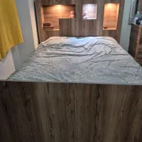 تخت دو نفره ام دی اف اصل قیمت کمد آینه دار جدا