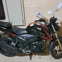 اپاچی ۲۰۰RTRنیوفیس مشکی قرمز