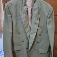 کت تک مردانه زیتونی سایز ۴۸