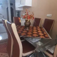 میز ناهارخوری ۶نفره|میز و صندلی غذاخوری|تهران, بنی‌هاشم|دیوار