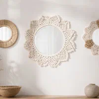 آینه مکرومه